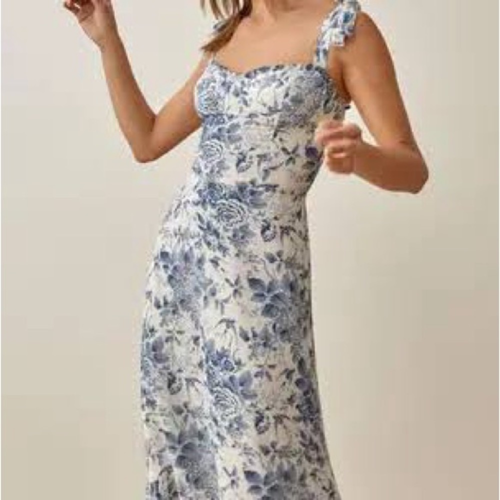 Reformation Nikita Dress - Pompadour - Picture 3 of 10